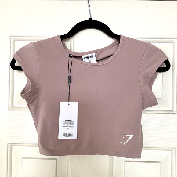 Nwt Gymshark Dreamy Cap Sleeve Crop Top 